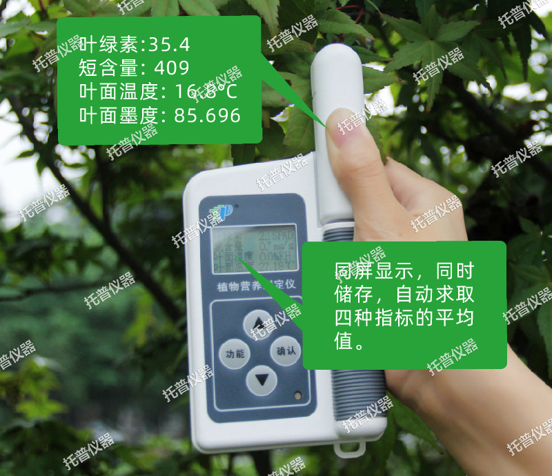 植物營養測定儀—無損檢測，實時顯示，您的植物私人醫生